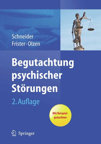 Produktbild: Begutachtung psychischer St&ouml;rungen