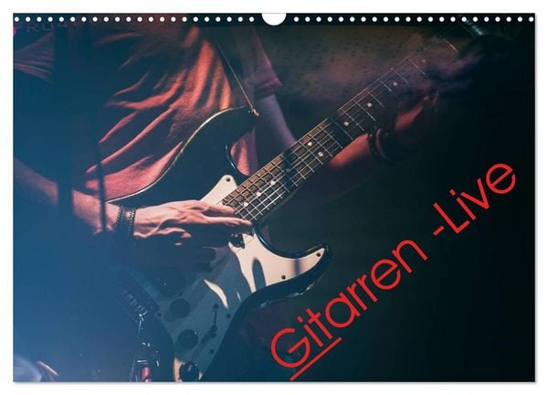Produktbild: Gitarren - Live (Wandkalender 2026 DIN A3 quer), CALVENDO Monatskalender