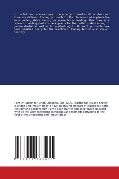Produktbild: Immediate Vs Delayed Loading Of Dental Implants
