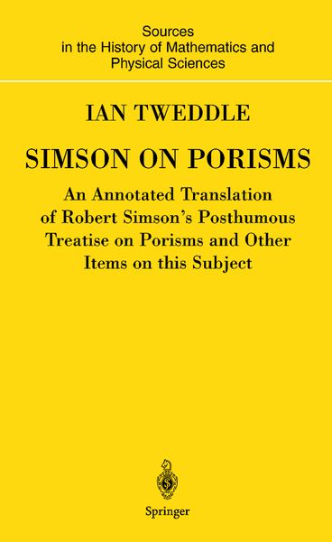 Produktbild: Simson on Porisms