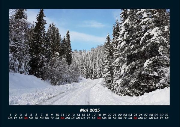 Produktbild: Winterzauber 2025 Fotokalender DIN A4