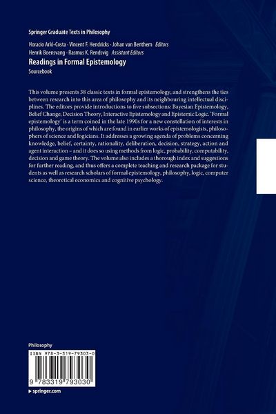 Produktbild: Readings in Formal Epistemology