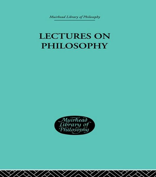 Produktbild: Lectures on Philosophy