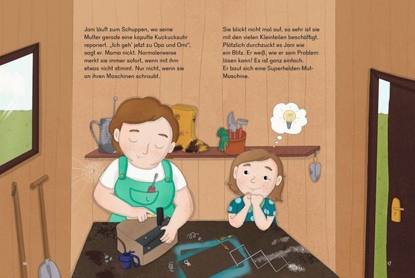 Produktbild: Jani und die Sache mit der Mutmaschine
