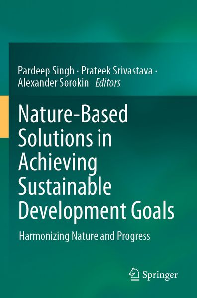 Produktbild: Nature-Based Solutions in Achieving Sustainable Development Goals