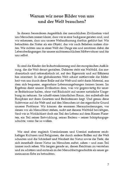 Produktbild: Weltbild f&uuml;r den Blauen Planeten