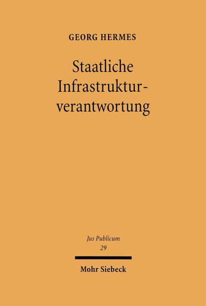 Produktbild: Staatliche Infrastrukturverantwortung