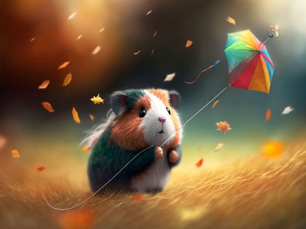 Produktbild: CALVENDO Puzzle Drachenschweinchen | 1000 Teile Lege-Gr&ouml;&szlig;e 64x48cm Foto-Puzzle f&uuml;r gl&uuml;ckliche Stunden
