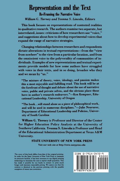 Produktbild: Representation and the Text