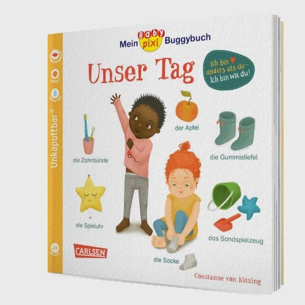 Produktbild: Baby Pixi (unkaputtbar) 146: Mein Baby-Pixi-Buggybuch: Unser Tag