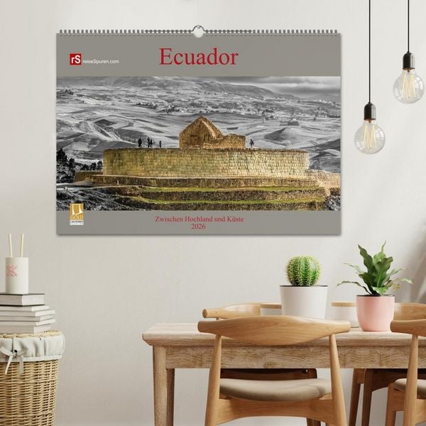 Produktbild: Ecuador 2026 Zwischen Hochland und K&uuml;ste (Wandkalender 2026 DIN A2 quer), CALVENDO Monatskalender
