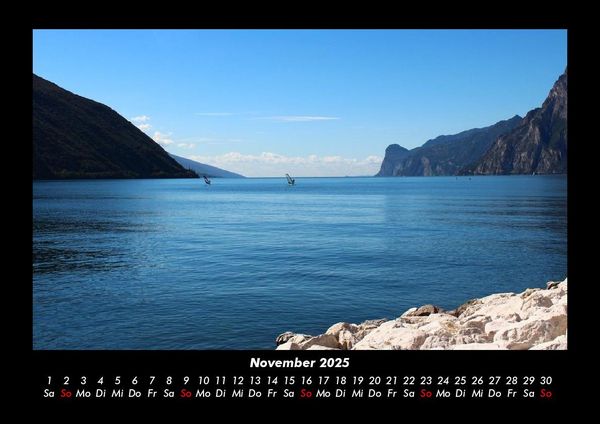 Produktbild: Die Seen der Erde 2025 Fotokalender DIN A3