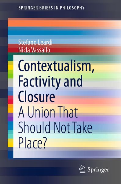Produktbild: Contextualism, Factivity and Closure