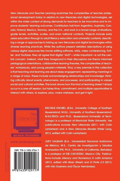 Produktbild: New Literacies and Teacher Learning