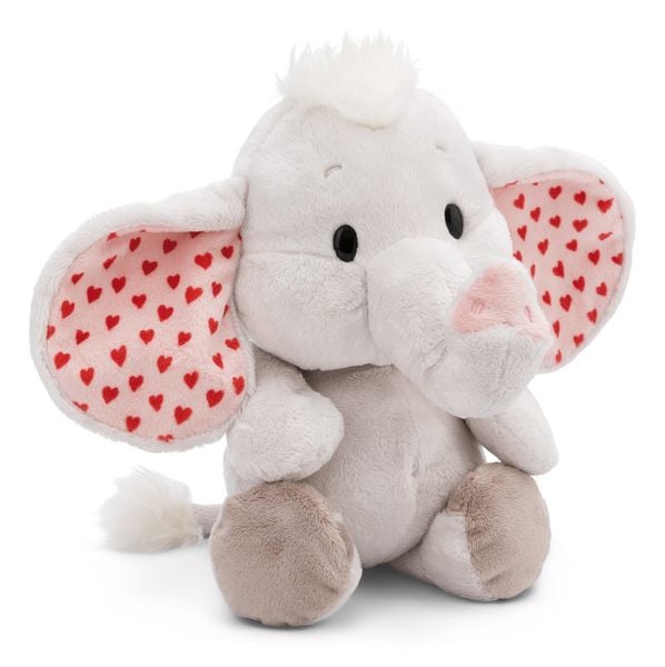 Kuscheltier Love Elefant hellgrau 32cm schlenkernd
