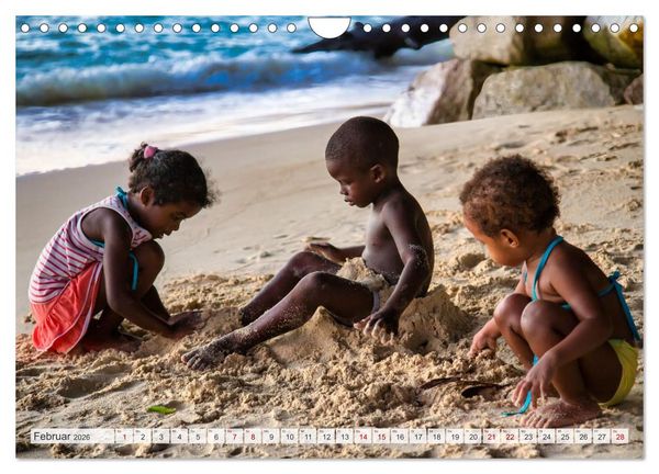 Produktbild: Inseln, Licht und Meer - die Seychellen (Wandkalender 2026 DIN A4 quer), CALVENDO Monatskalender