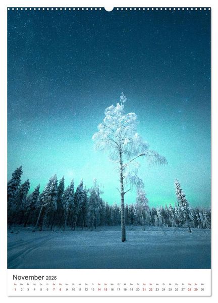 Produktbild: Finnland - Bezaubernde Sch&ouml;nheit. (hochwertiger Premium Wandkalender 2026 DIN A2 hoch), Kunstdruck in Hochglanz