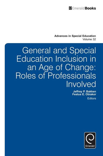Produktbild: General and Special Education Inclusion in an Age of Change