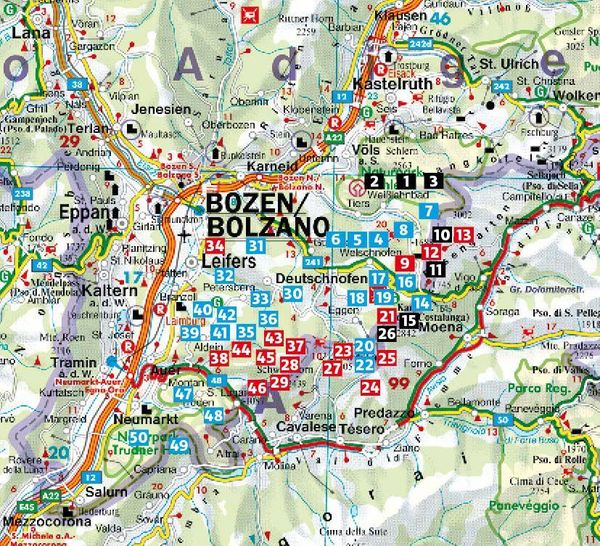 Produktbild: ROTHER Wanderf&uuml;hrer Dolomiten 2 - Eggentaler Berge
