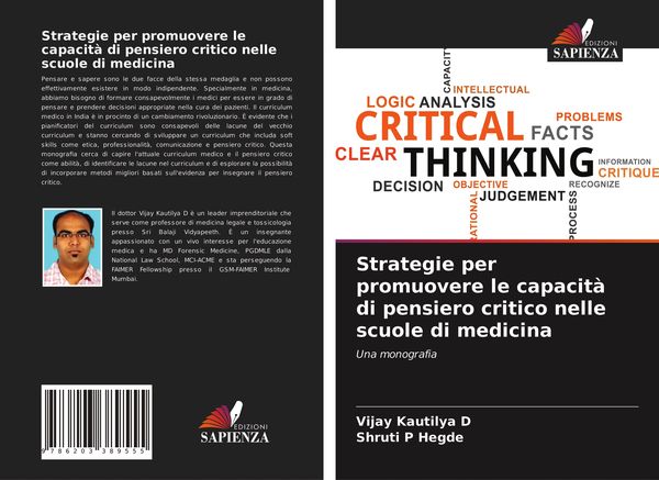 Produktbild: Strategie per promuovere le capacit&agrave; di pensiero critico nelle scuole di medicina