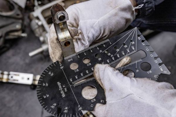 Produktbild: Dasqua 8511-0060 Schrauben- und Gewindeschablone