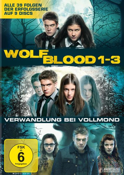 Produktbild: Wolfblood - Verwandlung bei Vollmond - Staffel 1-3 [9 DVDs]