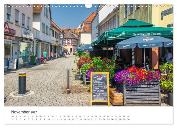 Produktbild: Babenhausen - Sch&ouml;ne Ecken und erstaunliche Besonderheiten (Wandkalender 2027 DIN A3 quer), CALVENDO Monatskalender