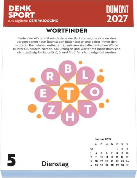 Produktbild: Gehirnjogging 2027