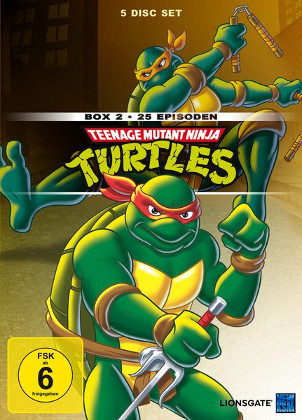 Produktbild: Teenage Mutant Ninja Turtles - Box 2 / Episode 26-50 [5 DVDs]