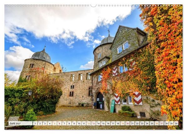 Produktbild: Naturpark Reinhardswald - Wo die Sababurg auf die Weser trifft (Wandkalender 2027 DIN A2 quer), CALVENDO Monatskalender
