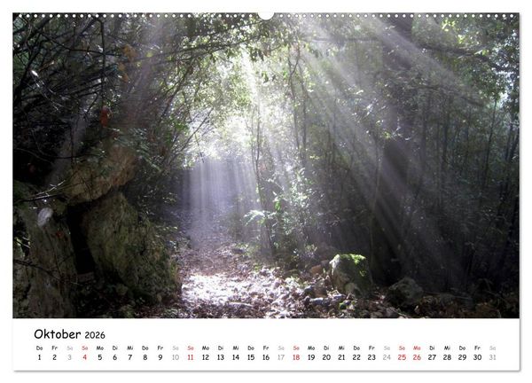 Produktbild: Camino di Assisi - Franziskusweg (Wandkalender 2026 DIN A2 quer), CALVENDO Monatskalender
