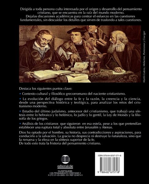 Produktbild: La Historia del pensamiento cristiano