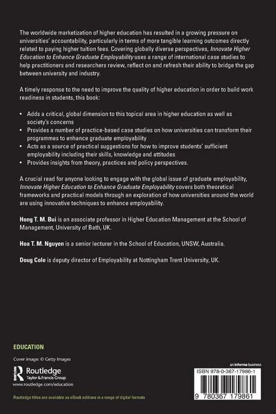 Produktbild: Innovate Higher Education to Enhance Graduate Employability