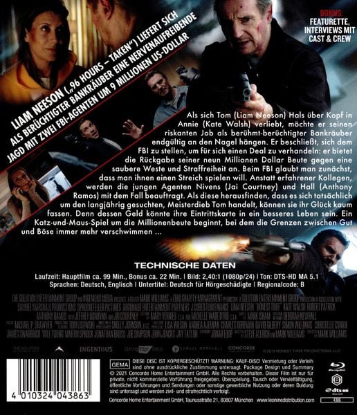 Produktbild: Honest Thief