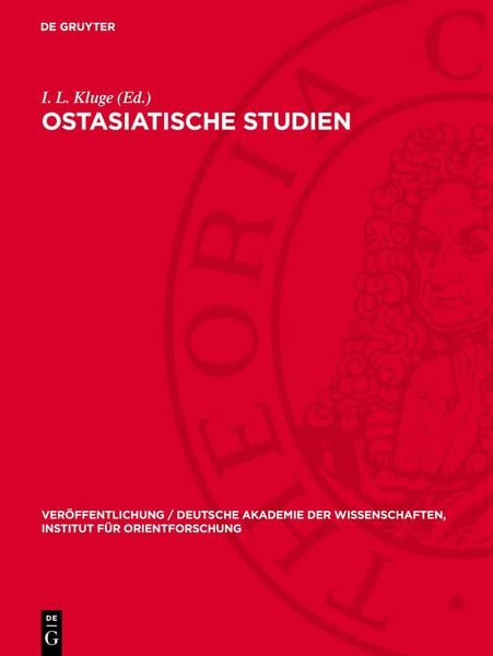 Produktbild: Ostasiatische Studien