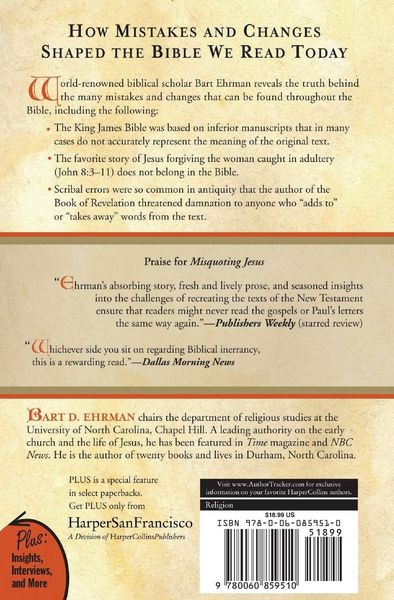 Produktbild: Misquoting Jesus