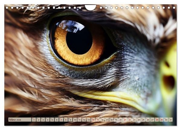 Produktbild: Schau mir ins Auge (Wandkalender 2026 DIN A4 quer), CALVENDO Monatskalender