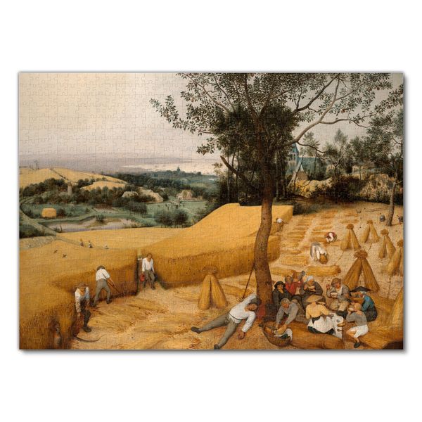 Produktbild: Lais Puzzle Pieter Bruegel d. &Auml;. - Zyklus der Monatsbilder, Szene: Die Kornernte (Monat August) 1000 Teile