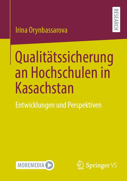Produktbild: Qualit&auml;tssicherung an Hochschulen in Kasachstan