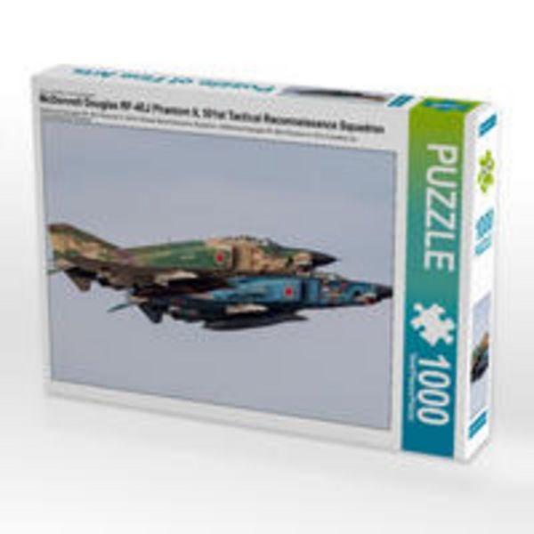 CALVENDO Puzzle McDonnell Douglas RF-4EJ Phantom II, 501st Tactical Reconnaissance Squadron | 1000 Teile Lege-Größe 64x48cm Foto-Puzzle für glückliche