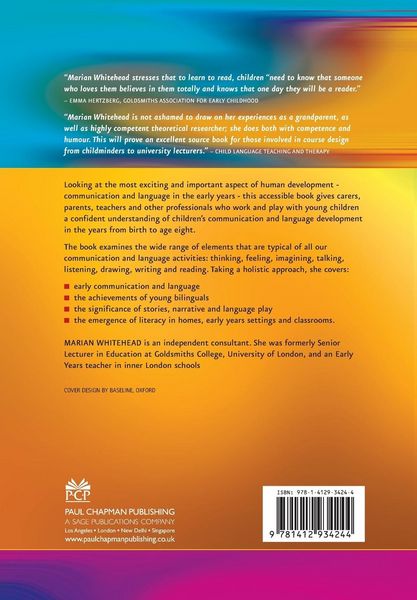 Produktbild: Developing Language and Literacy with Young Children