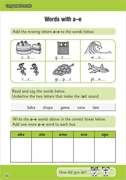 Produktbild: Spelling and Vocabulary Practice Ages 5-6