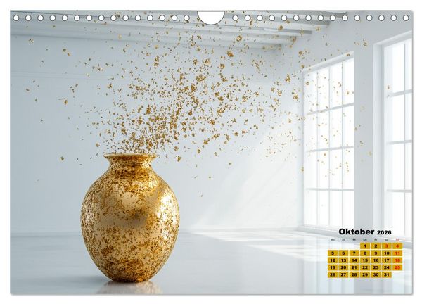 Produktbild: Wir schenken uns nichts zu Weihnachten - Kunst Geschenkkalender (Wandkalender 2026 DIN A4 quer), CALVENDO Monatskalender