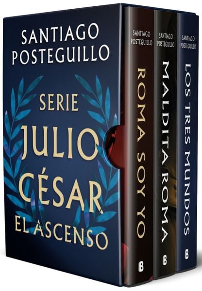 Produktbild: Estuche Serie Julio C&atilde;(c)Sar: El Ascenso (Roma Soy Yo; Maldita Roma; Los Tres Mundos) / The Ascension Trilogy Boxed Set