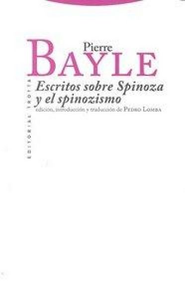 Produktbild: Escritos sobre Spinoza y el spinozismo