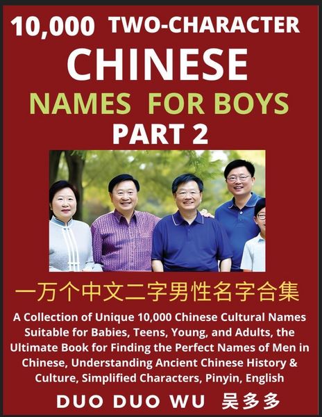 Produktbild: Learn Mandarin Chinese with Two-Character Chinese Names for Boys (Part 2)