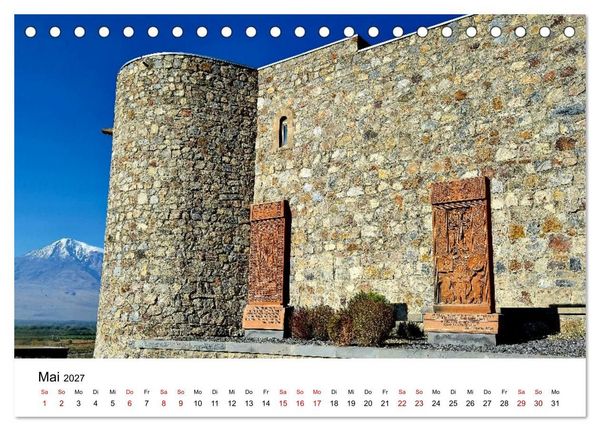 Produktbild: Faszination Armenien (Tischkalender 2027 DIN A5 quer), CALVENDO Monatskalender