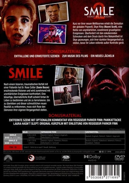 Produktbild: Smile - 2 Filme [2 DVDs]