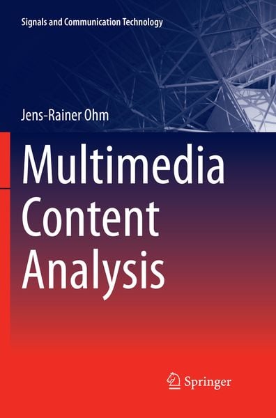 Produktbild: Multimedia Content Analysis