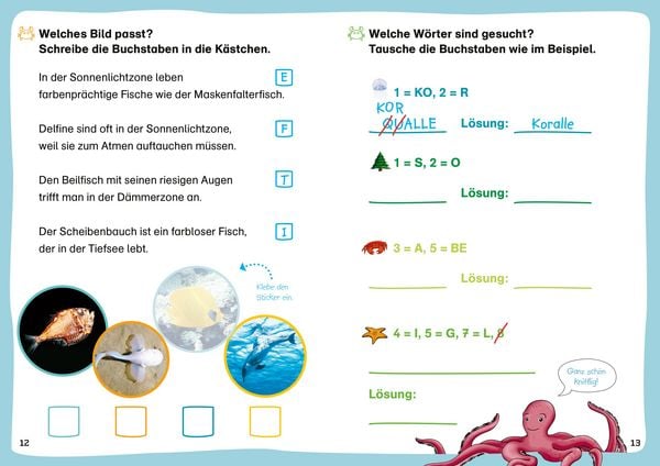 Produktbild: WAS IST WAS Erstes Lesen Leser&auml;tsel. Ozeane